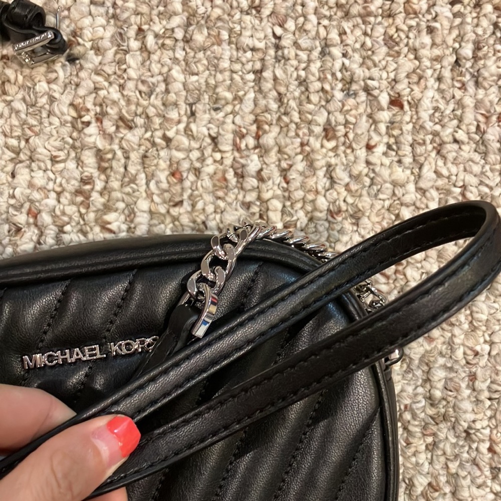 MICHAEL KORS Rose Small Quilted Crossbody Bag 35S1SXOC1U black - Picture 17 of 17